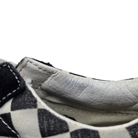 Vans Old Skool Checkered Low Top Skate Shoes Black White Women’s 8.5 Men’s 7 - Picture 10 of 13